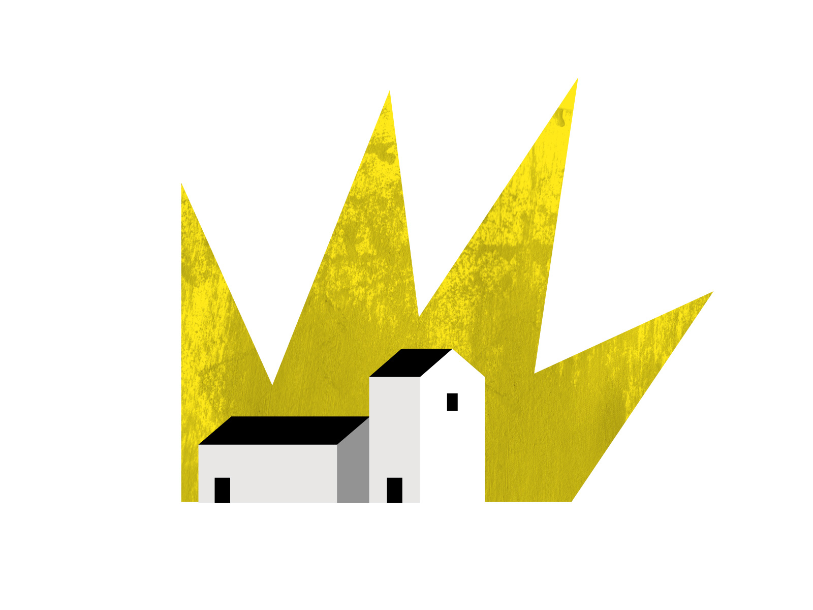 dribbble_golden houses